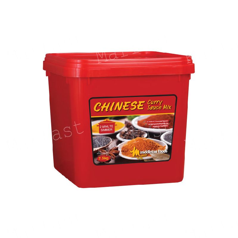 Chinese Middleton\'s Sauce 2.5kg (tub) Curry - Mix