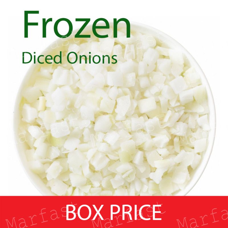 Frozen Diced White Onion - Tesco - 500g