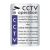 H&S - CCTV in Operation Brushed Steel Sign