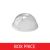 Herald - 8oz Domed Smoothie Lids (x1000 box)