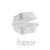 Bagasse BHB7 Small Burger Box (x500 case)