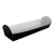 Cardboard - Black/White Hot Dog Tray (x500 box)