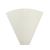 Crepe Cone - White (x425 Box)