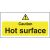 H&S - Caution Hot Surface S/A Sign