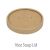 Soup Lids - Brown Kraft Vented - 16oz (x500 box)