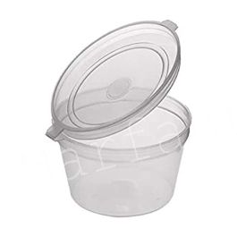 Majestic - 1oz Clear Plastic Cups & Lids x1000 (box)