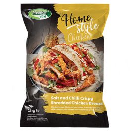 Meadow Vale - Shredded Salt & Pepper Chicken 1kg (pkt)