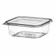 Majestic - Hinged Clear Plastic Salad Containers 750cc (x300 box)