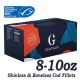 Glacialis - 8/10oz Skinless & Boneless Cod Fillets (6.35kg x3 box)