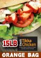 Theo's - Chicken Doner Tikka (Orange Bag 15lb stacked)