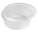 Majestic - 12oz Clear Plastic Containers & Lids (x250 box)