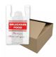 Delicious Hot Food Carrier Bags 10x15x18