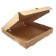 Pizza Boxes Plain Brown - 14