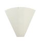 Crepe Cone - White (x425 Box)