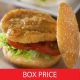 Delta - Crispy Chicken Fillet Burger (90g x96 box)