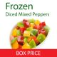 Frozen Diced Mixed Peppers (907g x12 box)