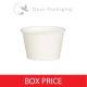 Dove - White Paper Pot 4oz (x1000 box)