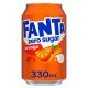 Fanta - Orange Zero (330ml x24 cans)