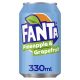 Fanta - Pineapple & Grapefruit (330ml x24 cans)