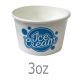 Ice Cream Paper Cups - Single Scoop (3oz x1000 box)