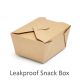 No.1 Cardboard Kraft Leakproof Snack Box Small (#1 x450 box)