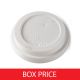 Hotline - 12-16oz White Domed Lids (x1000 box)