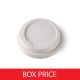 Hotline - 8oz White Domed Lids (x1000 box)