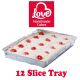 Love Handmade - Cherry Shortbread Tray Bake (12 Slice Tray)