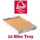 Love Handmade - All Butter Flapjack Tray Bake (12 Slice Tray)