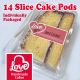 Cake Emporium PODS - Jam & Coconut Gateaux (14 portions)