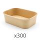 Rectangular Kraft Boxes 750ml (x300 box)