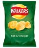 Walkers - Salt & Vinegar Crisps (32.5g x32 box)