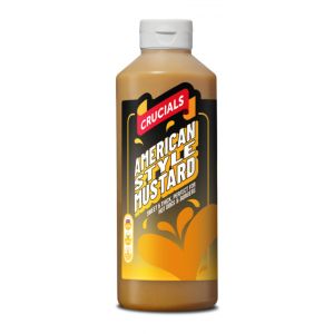 Crucials - American Burger Mustard (1ltr bottle)