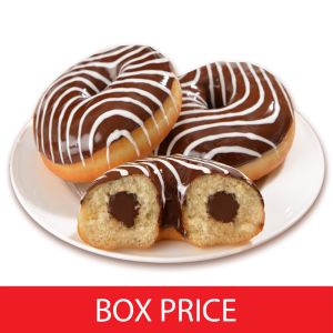 Baker & Baker - Filly Cocoa Creme Donuts (75g x48 box)