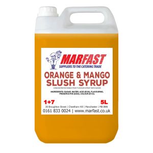 Slush Syrup - Orange & Mango 7-1 Mix (5ltr tub)