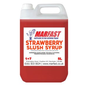 Slush Syrup - Strawberry 7-1 Mix (5ltr tub)