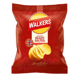 Walkers - Ready Salted Crisps (32.5g x32 box)