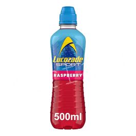Sport Rasp Lucozade - Sport Raspberry (500ml x12 bottles)