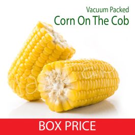 Vacuum Packed - Corn on the Cob pouches (x24 box)