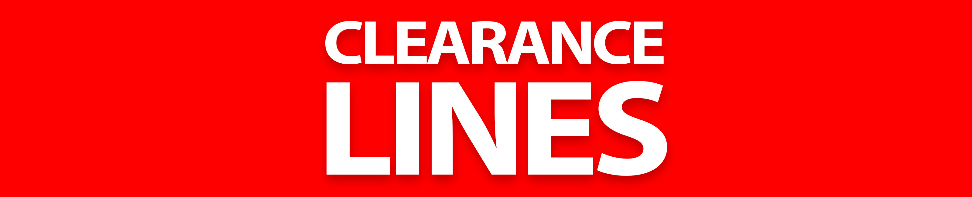 Clearance Lines
